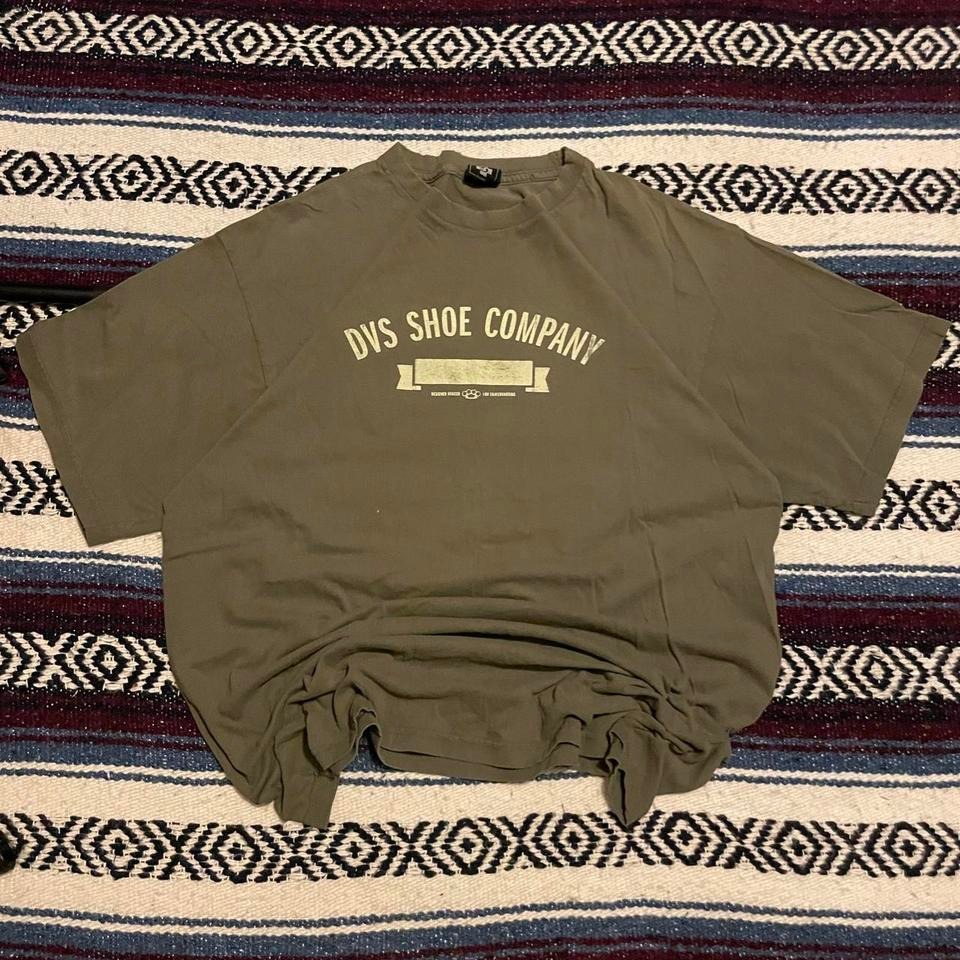 Vtg 90s Dvs Shoe Company Designed Rugged For Skateboarding Brand Tshirt Xl Usa